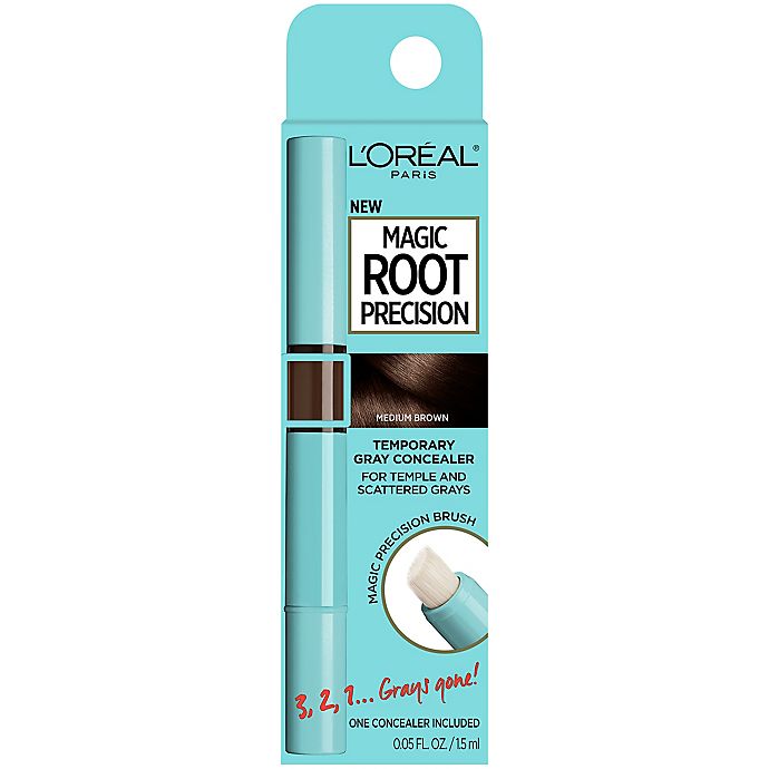 L'Oreal® Temporary Gray Hair Color Concealer Brush in Medium Brown