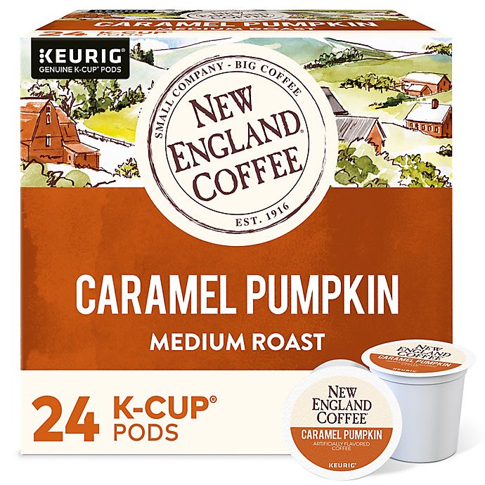 New England Coffee® Caramel Pumpkin Keurig® K-Cup® Pods 24-Count