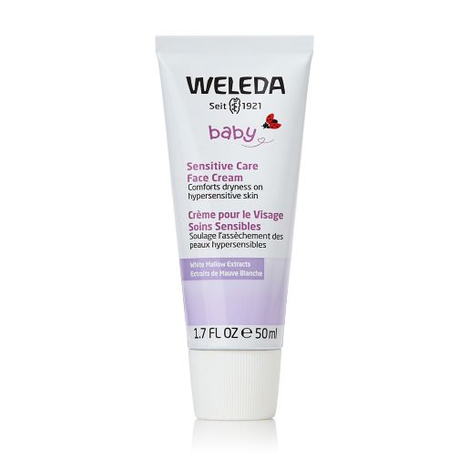 Weleda Baby 1 7 Oz Sensitive Face Cream With White Mallow Buybuy Baby