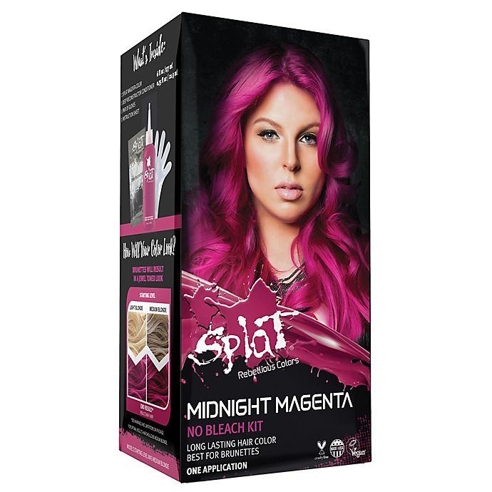 Splat Semi-Permanent Hair Color Kit in Midnight Magenta