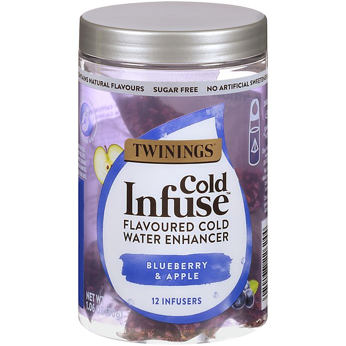 Twinings® Cold Infuse™ Blueberry, Apple, & Blackcurrant Cold Water Enhancers 12-Count