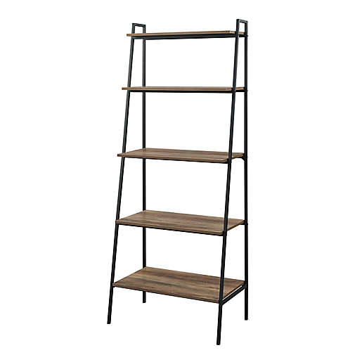 72 Inch Ladder Bookshelf, Zipcode Design Ladder Bookcase