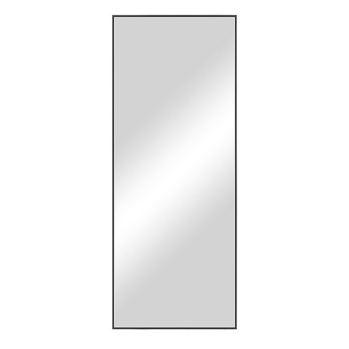 Neutype 71-Inch x 24-Inch Full Length Standing Floor Mirror in Black