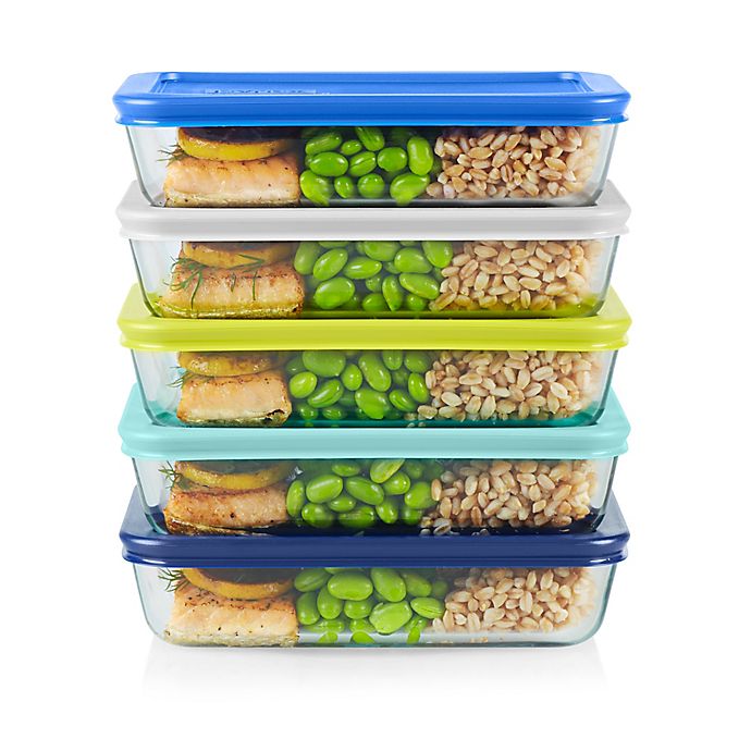 Pyrex® 10-Piece Glass Meal Prep Storage Set