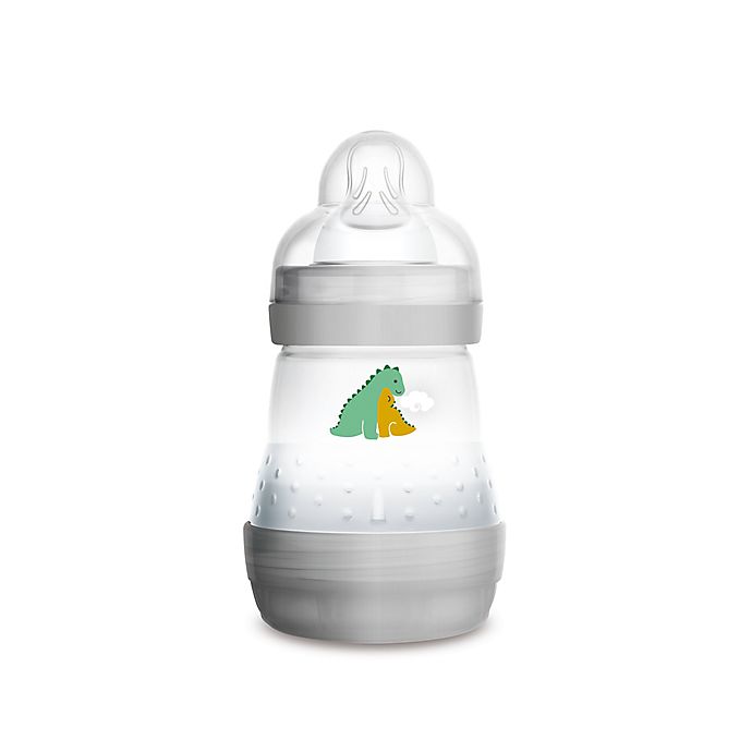 180ML Wide Neck Nipple Bottle Baby Infant Milk Feeding Learn Drinking Anti-colic 