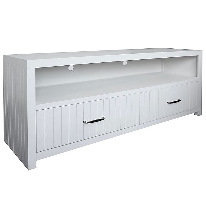 Bee & Willow™ Media Console in Painted White Light