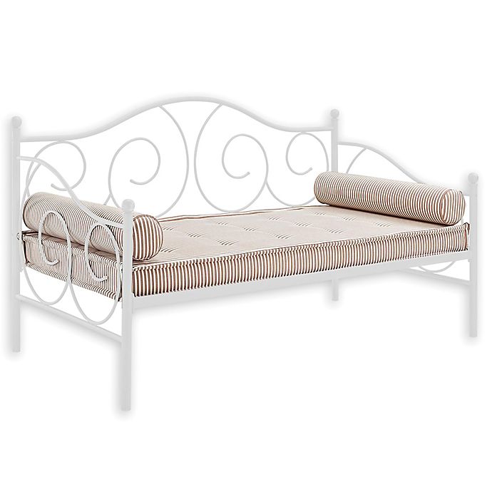 Atwater Living Vinci Twin Metal Daybed in White