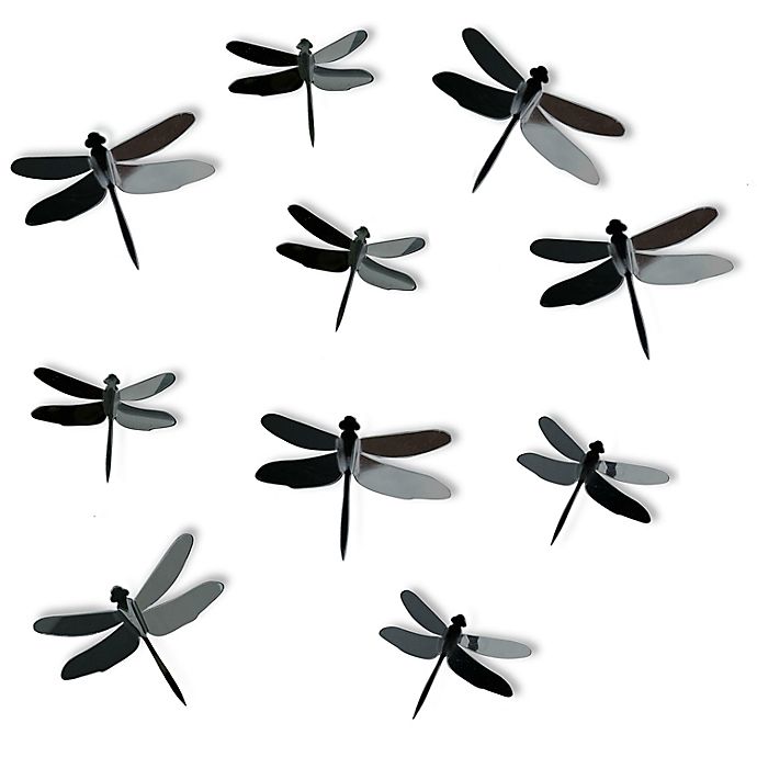 great decorations for anywhere E Dragonfly 3d wall stickers 
