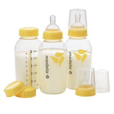 Medela 8 Oz. Breastmilk Bottle (Set Of 3) Clear