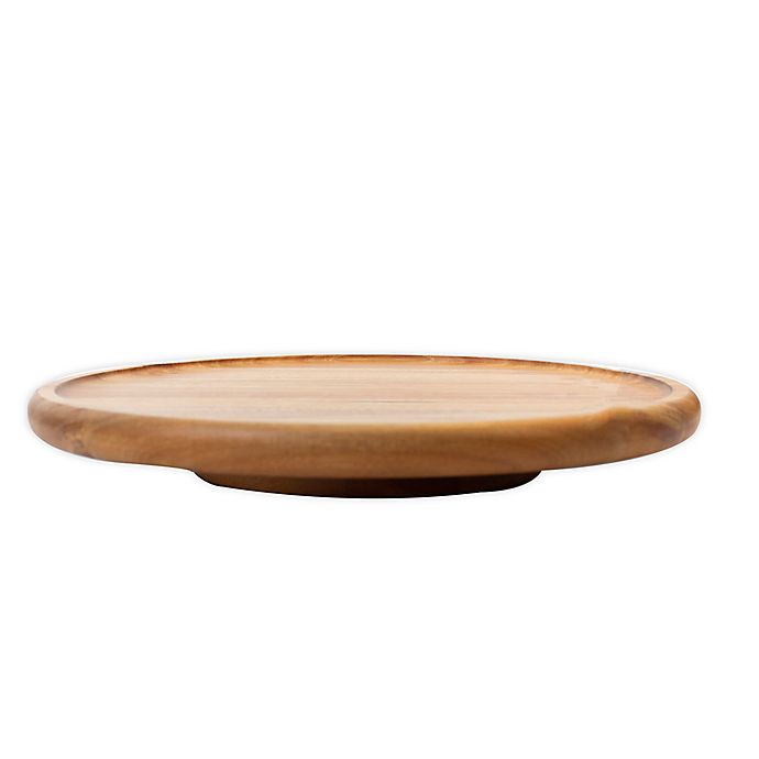 Our Table™ Hayden 15-Inch Acacia Wood Lazy Susan in Brown