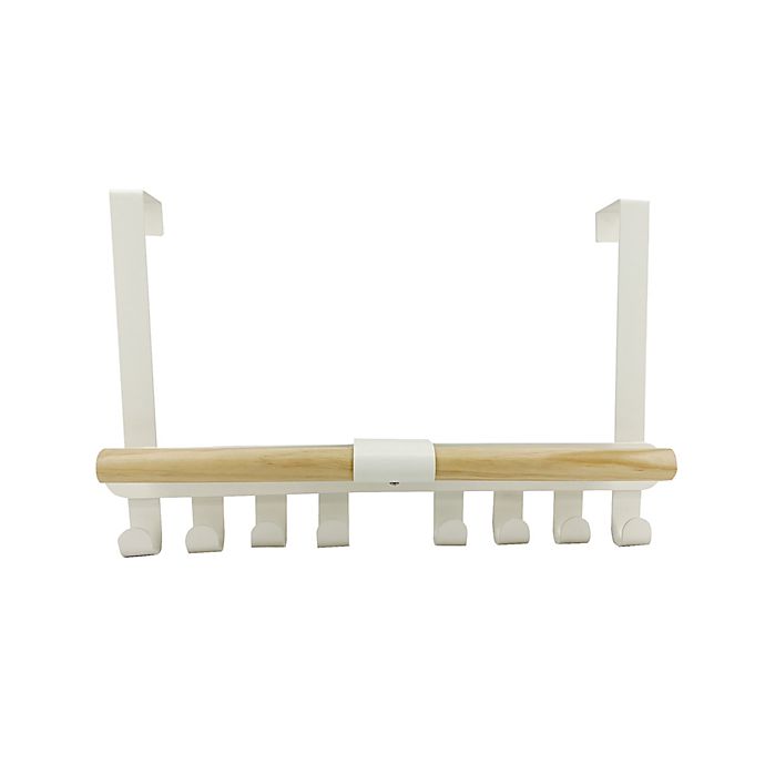 Squared Away™ Over-the-Door Accessory Organizer in Blond/Coconut Milk