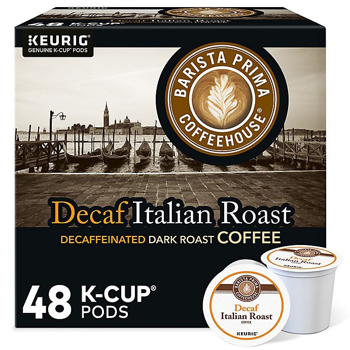 Barista Prima Coffeehouse® Italian Roast Decaf Coffee Keurig® K-Cup® Pods 48-Count