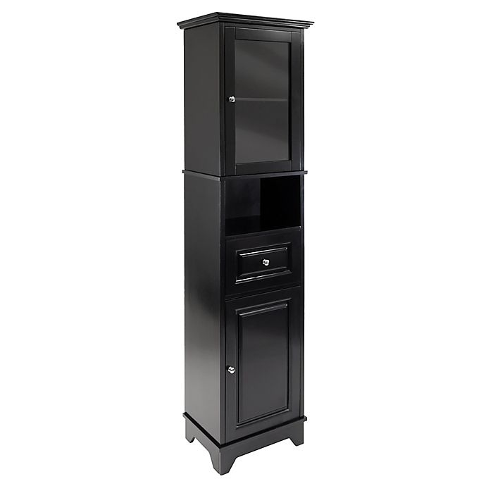 Winsome Trading Alps Cabinet in Black