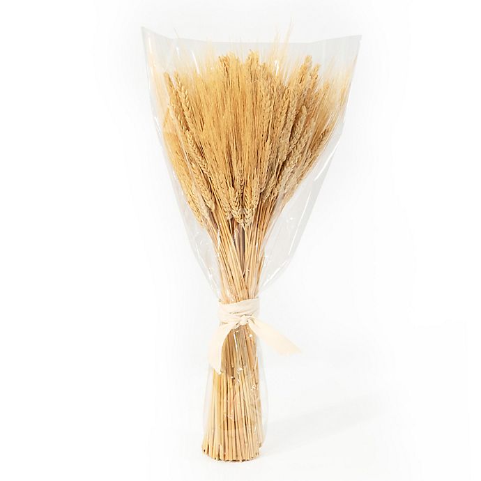 Bee & Willow™ 35-Inch Wheat Bundle Decorative Centerpiece in Yellow