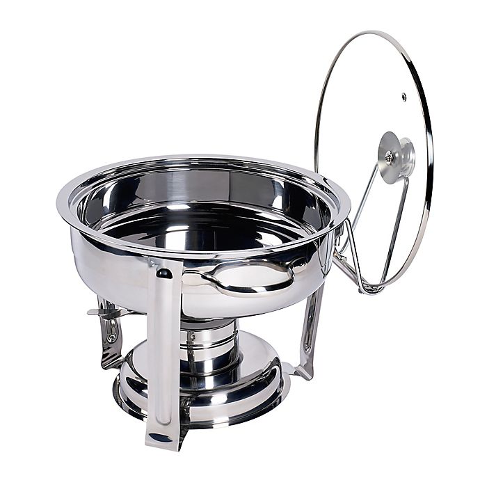 Our Table™ 4-Quart Stainless Steel Round Chafing Dish