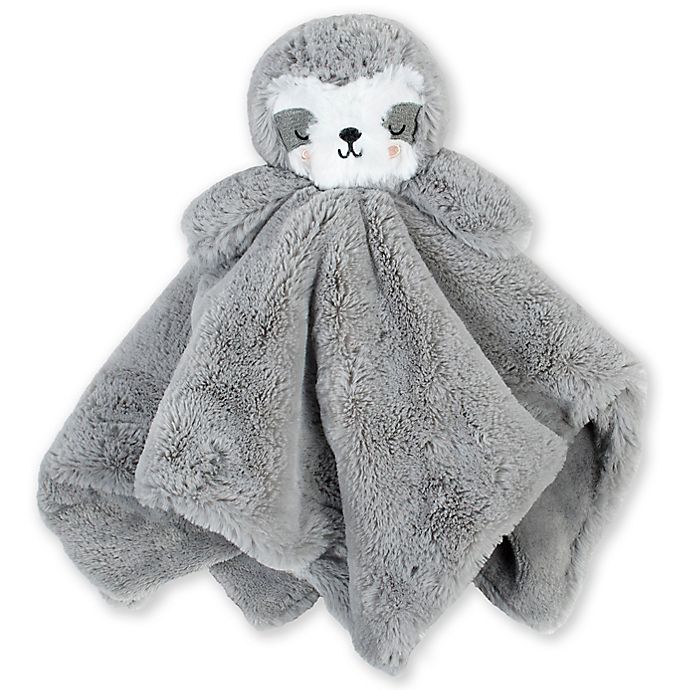 Just Born® Sloth Security Blanket in Grey