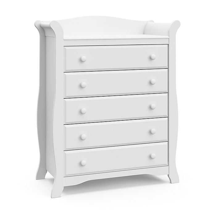 Storkcraft™ Avalon 5-Drawer Dresser in White