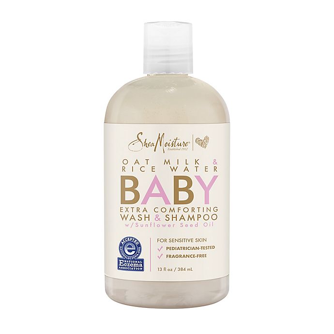 SheaMoisture® 13 fl. oz. Oat Milk & Rice Water Baby Extra Comforting Wash and Shampoo