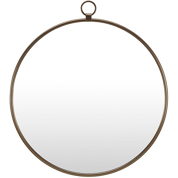 FirsTime & Co.® Marshall Round Wall Mirror in Bronze | Bed Bath 