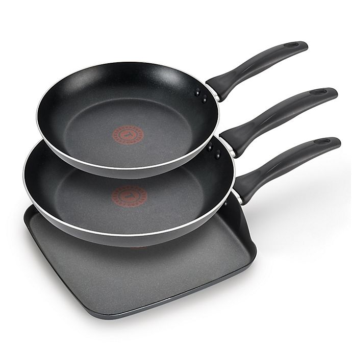 T-fal® Pure Cook Nonstick Aluminum 3-Piece Cookware Set