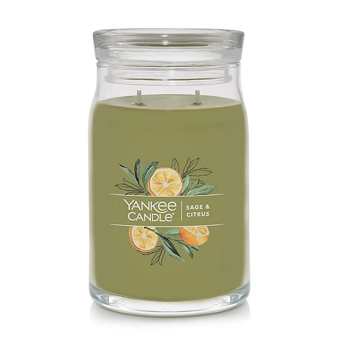 Yankee Candle® Sage & Citrus Signature Collection 2-Wick 20 oz. Jar Candle
