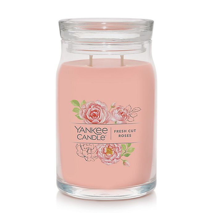 Yankee Candle® Fresh Cut Roses Signature Collection 2-Wick 20 oz. Jar Candle