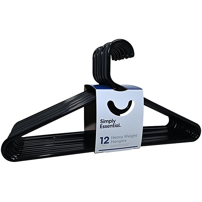 Simply Essential™ Heavyweight Hangers (Set of 12)