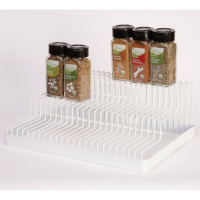 Simply Essential™ 3-Tier Spice Rack in Bright White