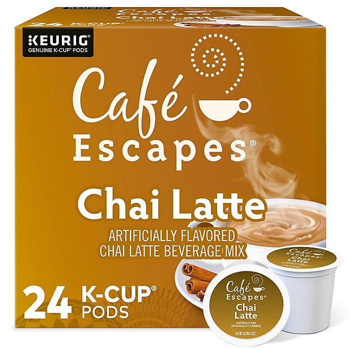Cafe Escapes® Chai Latte Keurig® K-Cup® Pods 24-Count