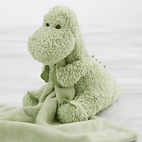 Baby Shower Gift Dinosaur Lovey Dinosaur Comforter Security Blanket Toy Childs Toy Baby Gift