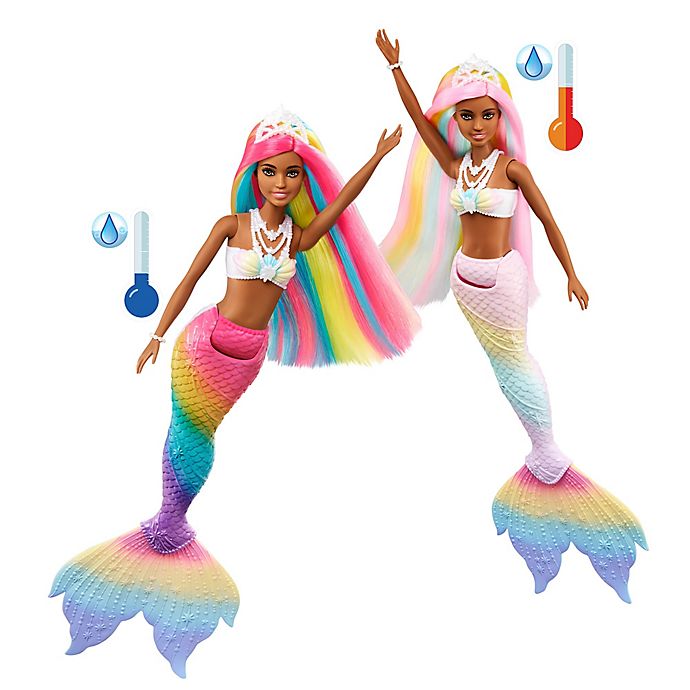 Mattel® Barbie™ Dreamtopia Rainbow Magic™ Mermaid in Dark Skin