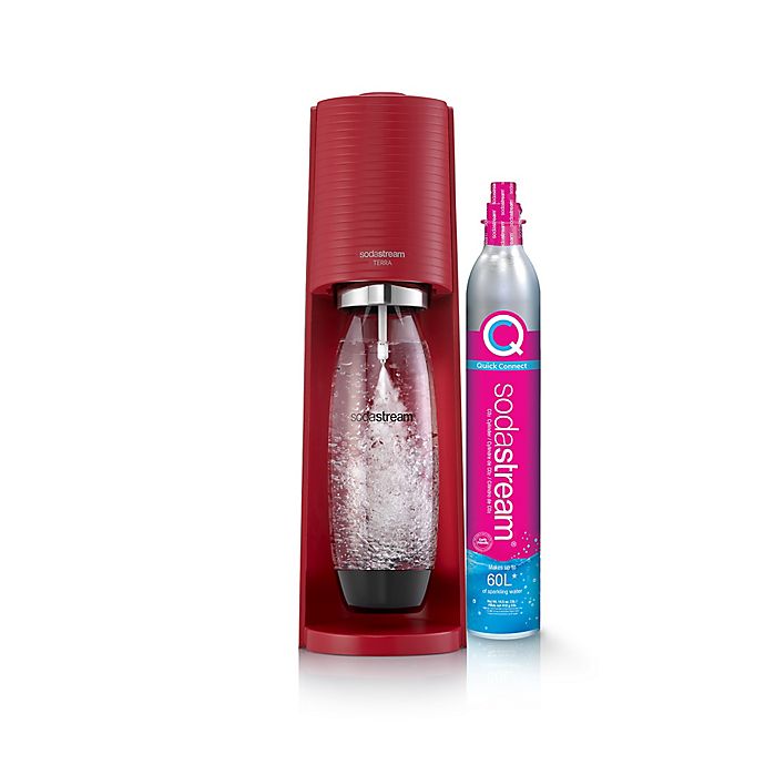 SodaStream® Terra Sparkling Water Maker in Red