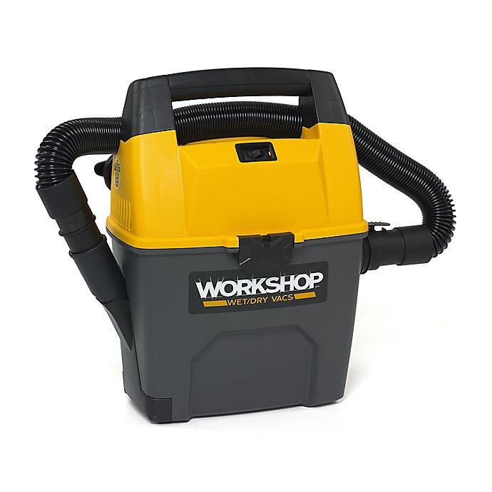 WORKSHOP® 3.5 Peak HP 3-Gallon Wet/Dry Vacuum w/ Car Kit