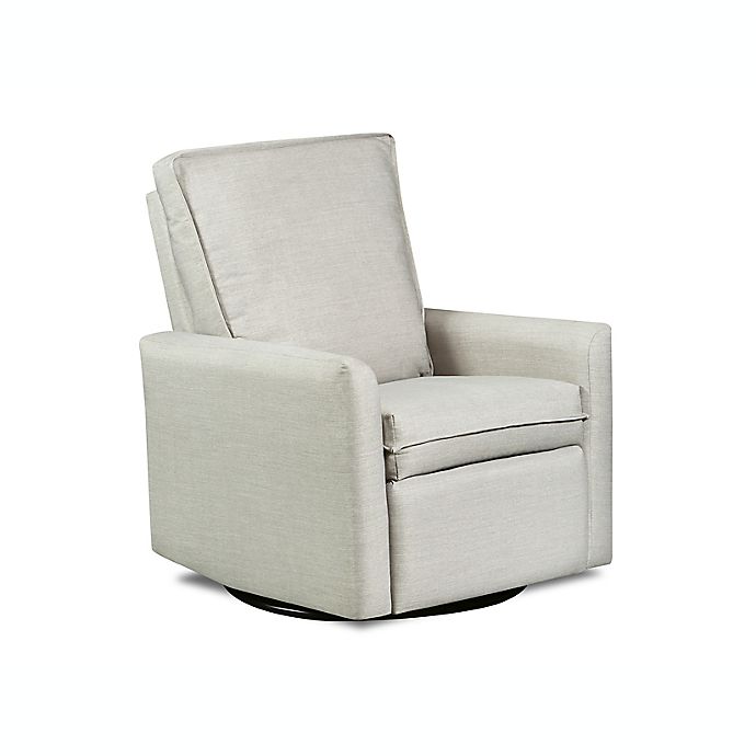 The 1st Chair™ Zoey Gliding Recliner in Grey