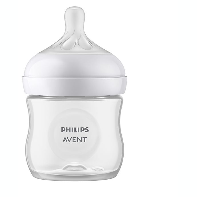 Philips AVENT 4 Count Natural Polypropylene Bottles 4 Ounce Clear 