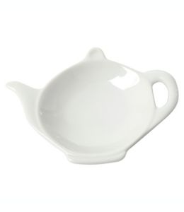Plato para bolsa de té Our Table™ Simply White