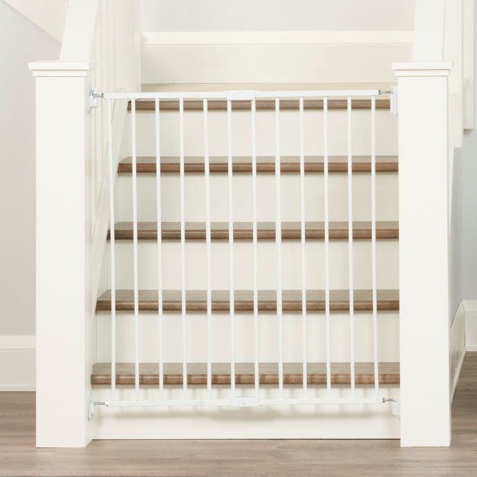 Regalo® Top of Stair Extra Tall Safety Gate in White
