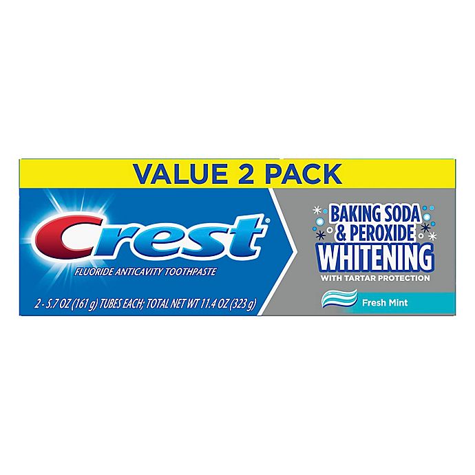 Crest® 2-Pack 5.7 oz. Baking Soda Peroxide Whitening Toothpaste