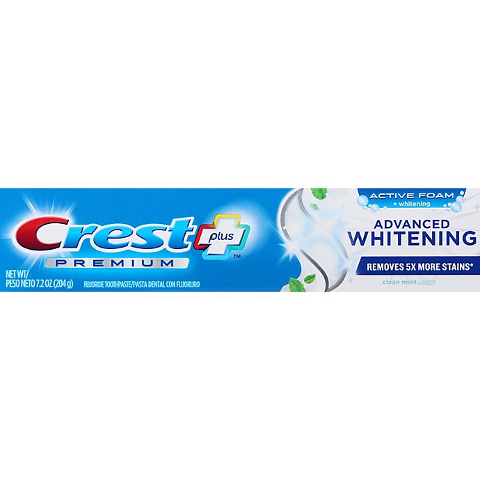 Crest® Premium Plus 7.2 oz. Advanced Whitening Toothpaste in Clean Mint