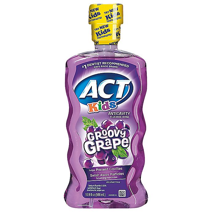 ACT® Kids Groovy Grape 16.9 oz. Anticavity Fluoride Mouth Rinse