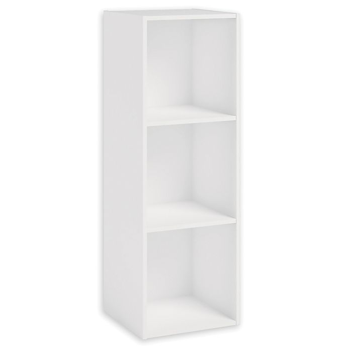 Simply Essential™ 3-Cube Organizer in Soft White