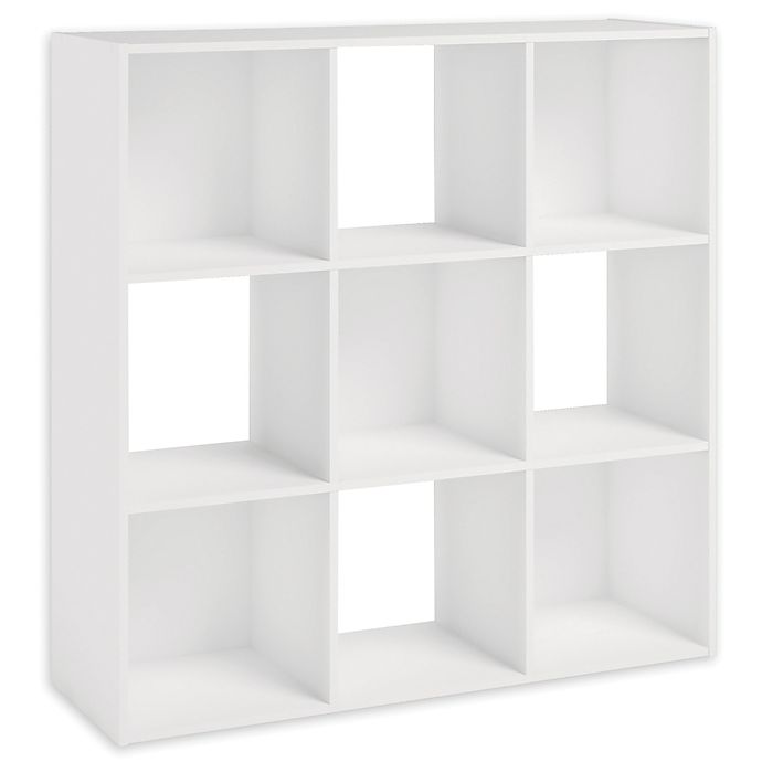 Simply Essential™ 9-Cube Organizer in Soft White