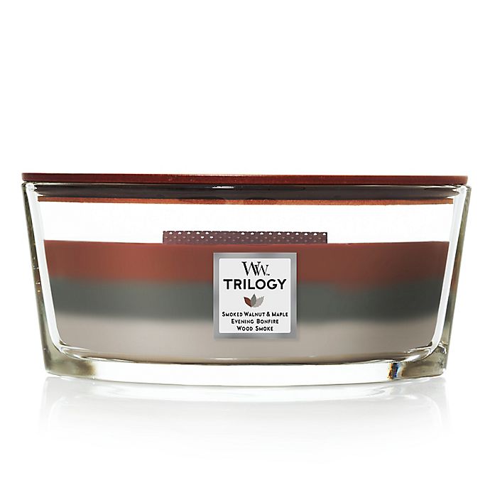 WoodWick® Autumn Embers Ellipse Trilogy Candle