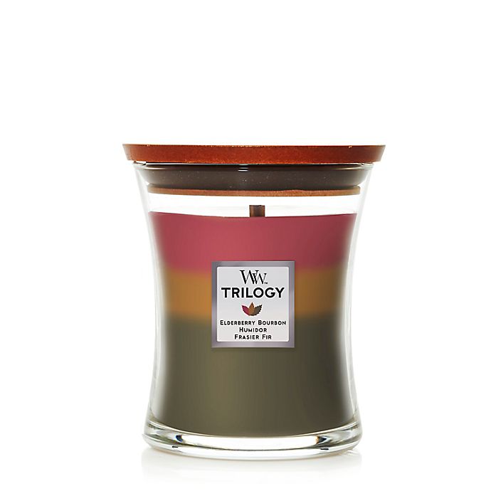 WoodWick® Hearthside Holiday Trilogy Medium Jar Candle