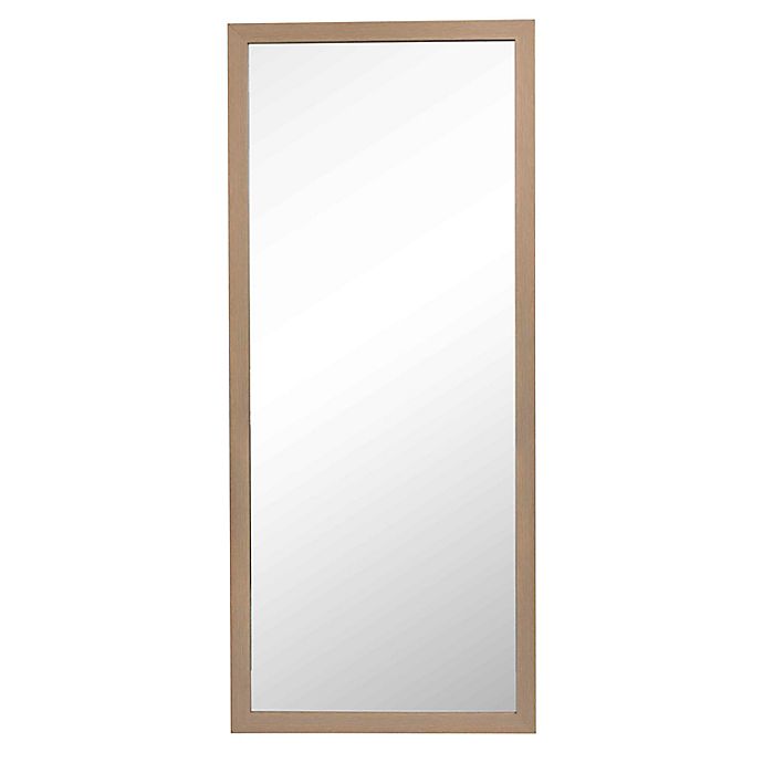 Simply Essential™ 30-Inch x 70-Inch Floor Mirror in Natural