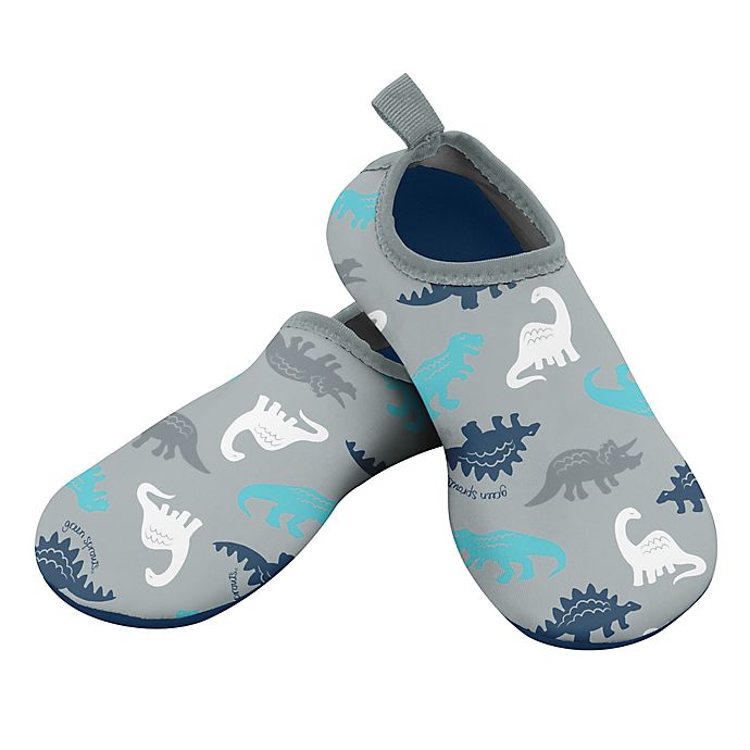 i play.® by green sprouts® Dino Swim Shoe in Grey