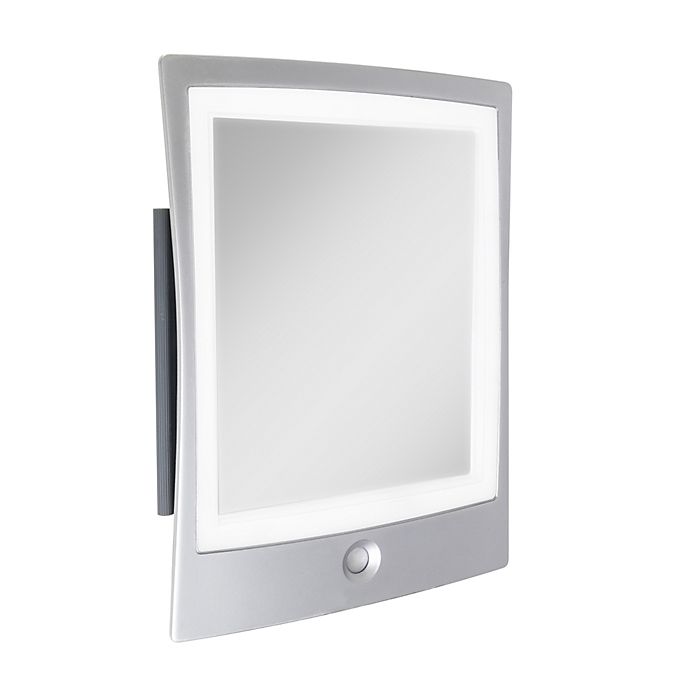 Squared Away™ LED Fogless Shaving Mirror in Silver