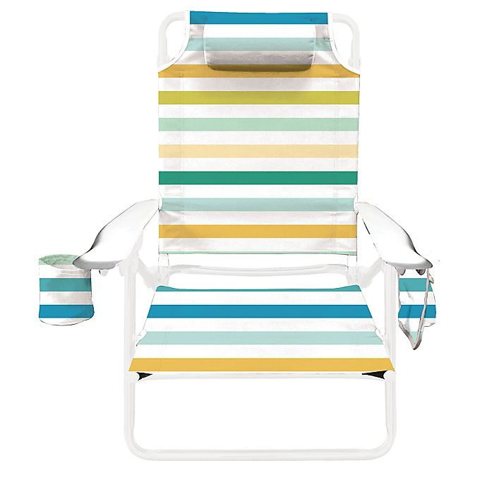 H for Happy™ 5-Position Deluxe Stripe Beach Chair