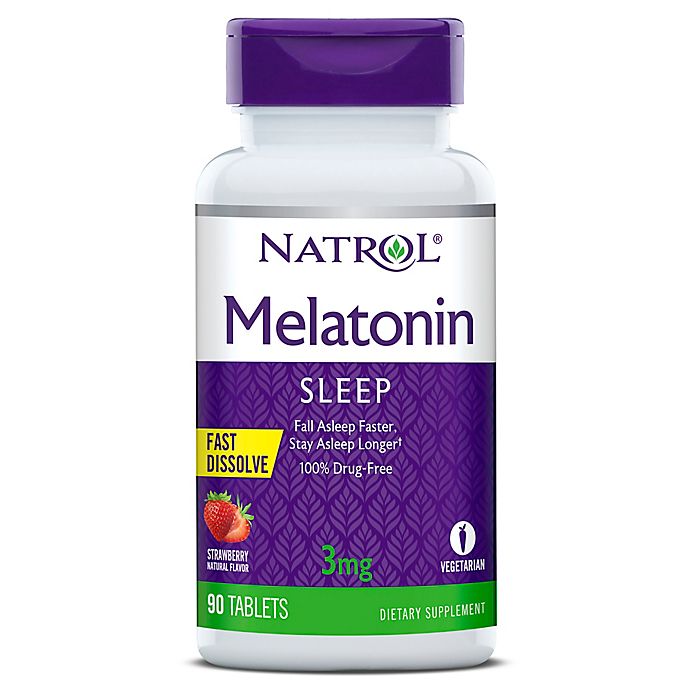 Natrol® 90-Count 3 mg Melatonin Sleep Support Fast Dissolve Tablets
