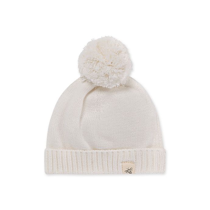 Burt's Bees Baby® Sweater-Knit Hat in Ivory